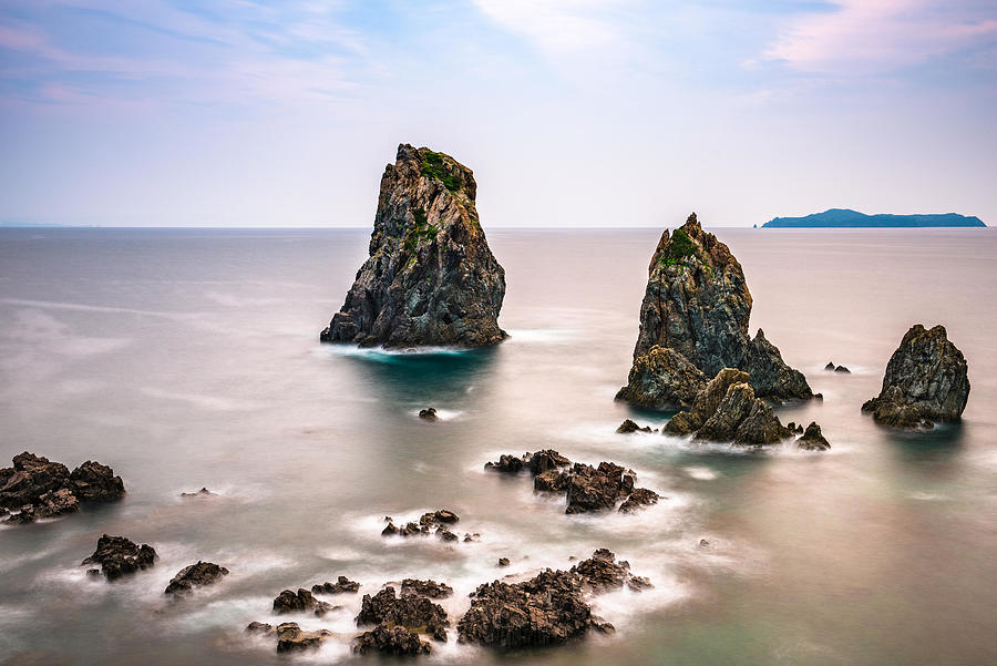 Omijima Island, Yamaguchi, Japan Rocky Photograph by Sean Pavone - Fine ...