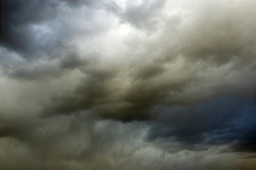 Ominous Sky Full Of Dark Clouds Photograph by Ninjamonkeystudio