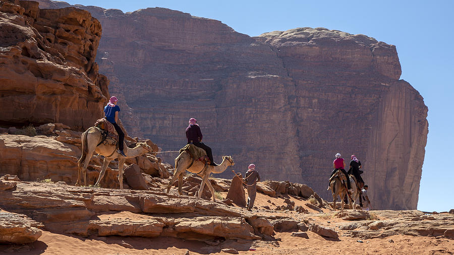 On Camel Photograph by Zhd Bilgin