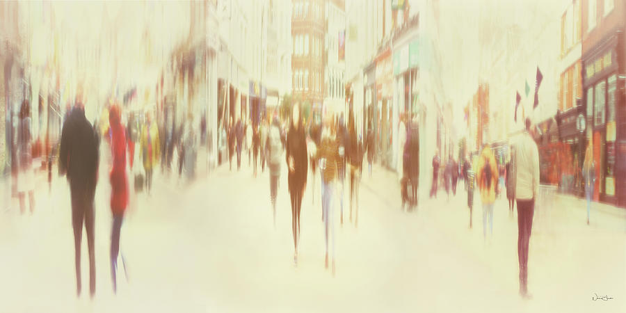 On Grafton Street by Norma Slack On Grafton Street by Norma Slack