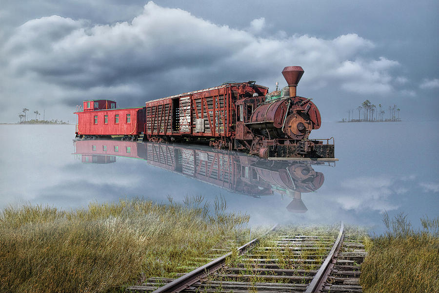 On Lifes Railway Photograph by Randall Nyhof