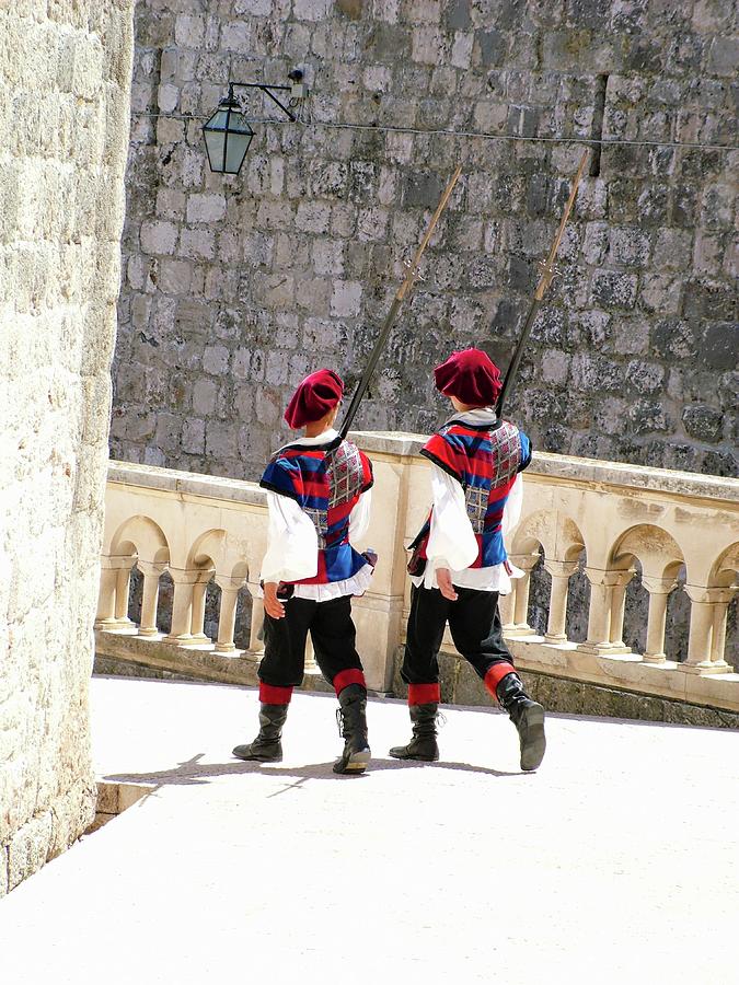 On Patrol In Dubrovnik Digital Art by Joseph Hendrix