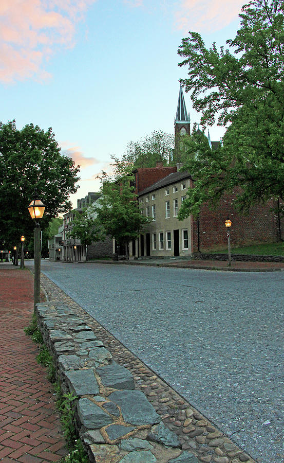 On Shenandoah Street In Harpers Ferry Photograph