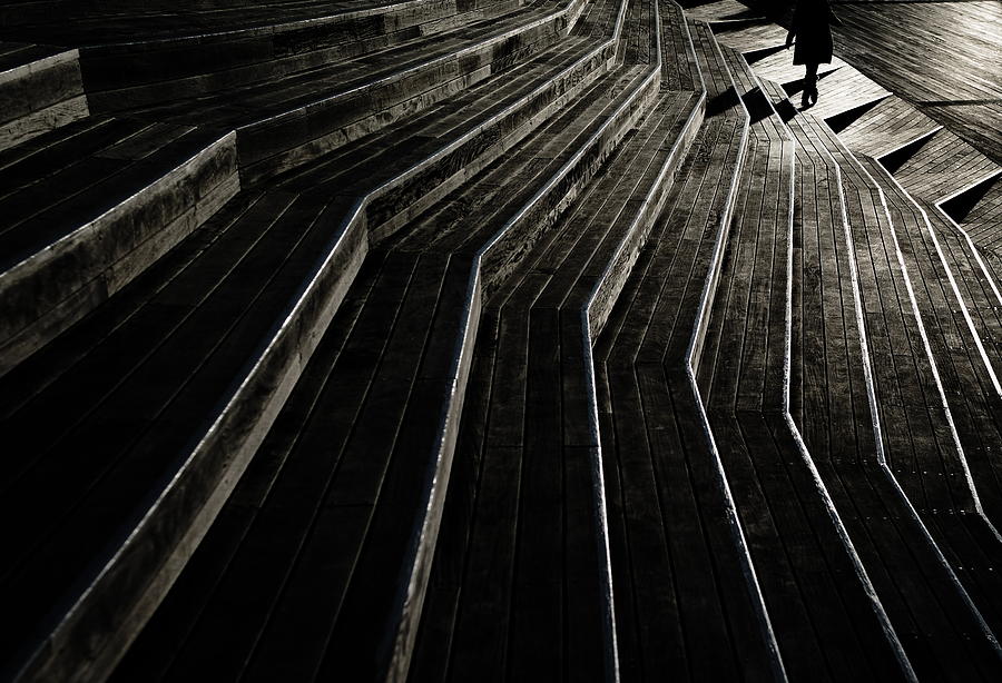 Stairs Photograph - On Step by Keisuke Ikeda @ Blackcoffee
