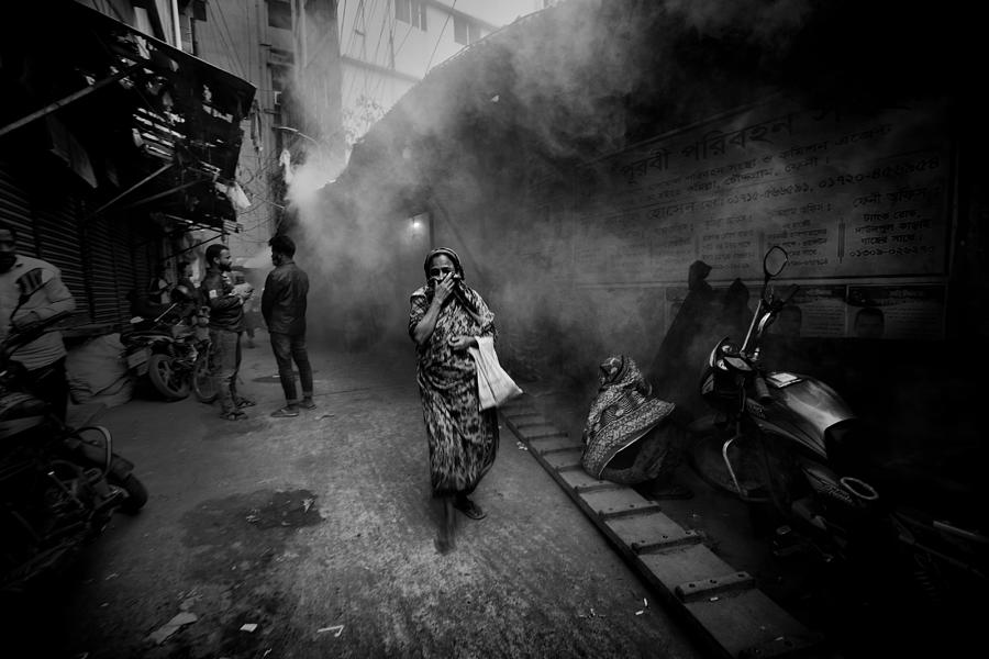 City Photograph - On The Bangladeshian Street 4302 by Garik