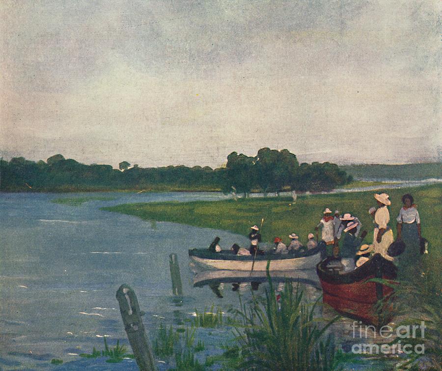 On The Banks Of The Parana Drawing by Print Collector