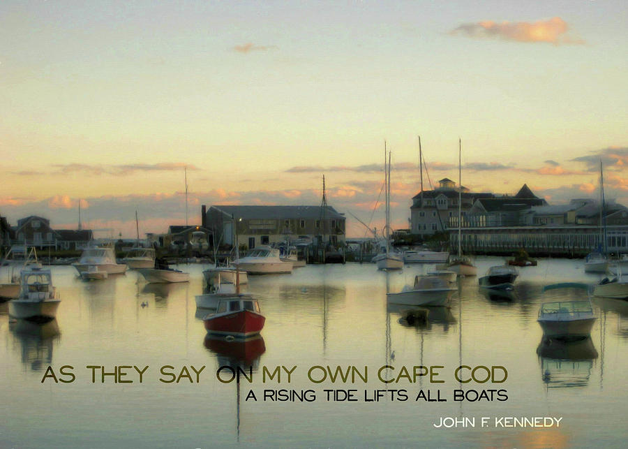 ON THE CAPE quote Photograph by JAMART Photography