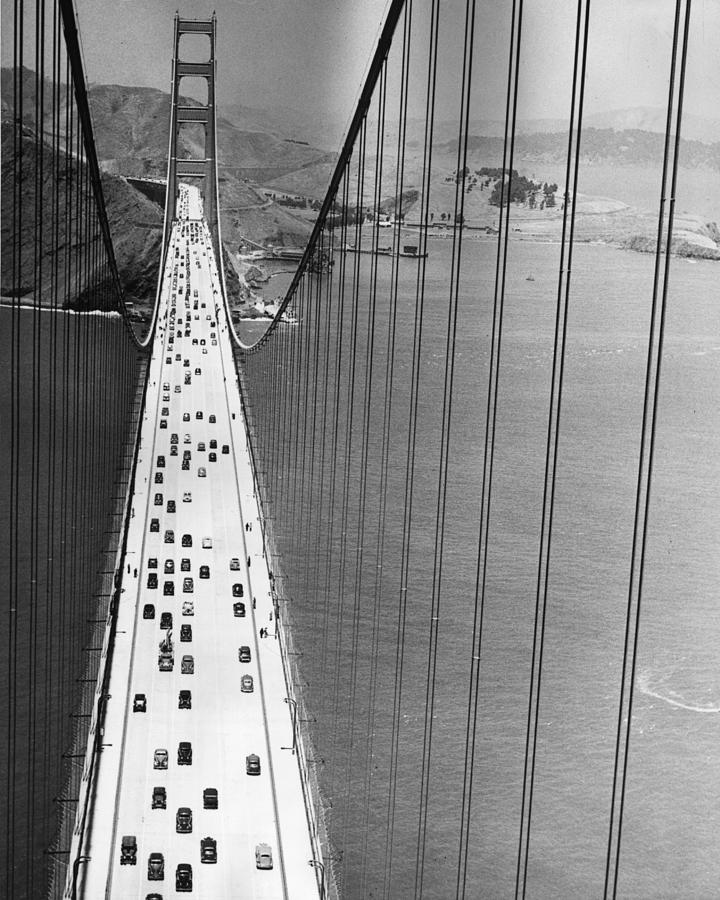 On The Golden Gate Photograph by Hulton Archive