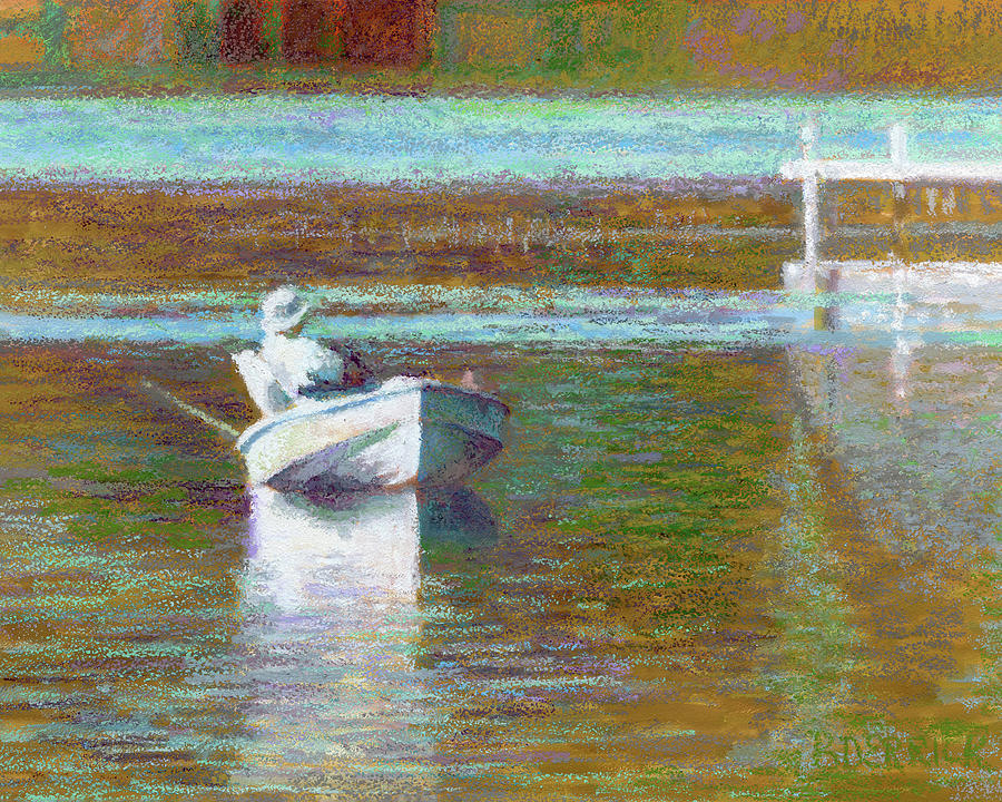 On the Pond Print by Betsy Derrick On the Pond Print by Betsy Derrick