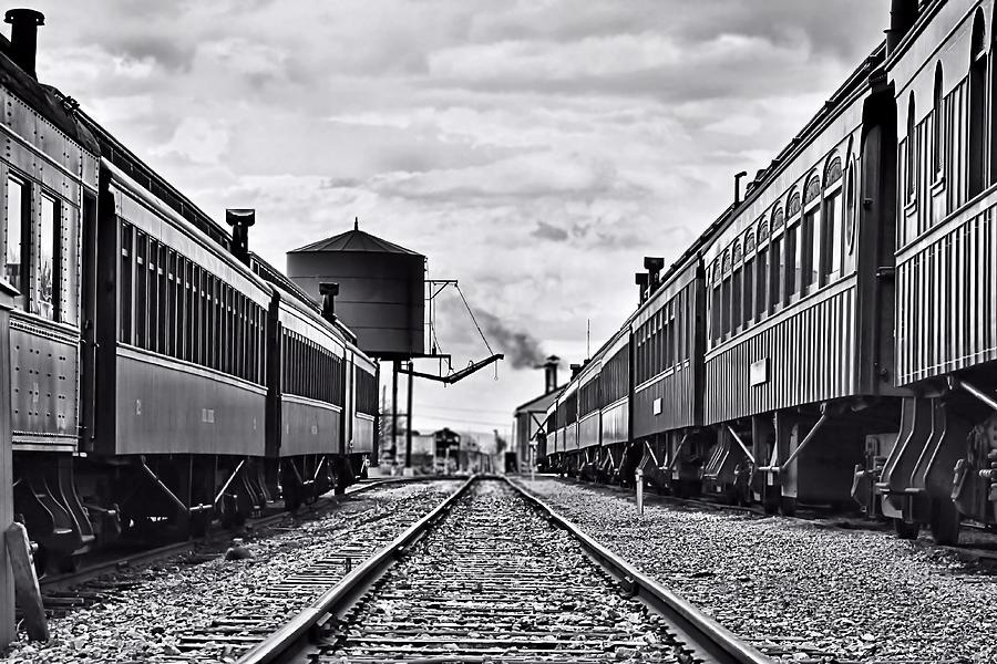On The Rail Photograph by DJ Florek