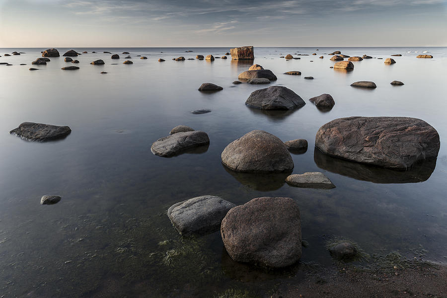 Landscape Photograph - On The Rocks by Hans Repelnig