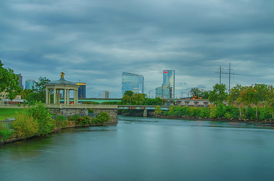 On the Schuylkill River - Philadelphia Photograph by Bill Cannon