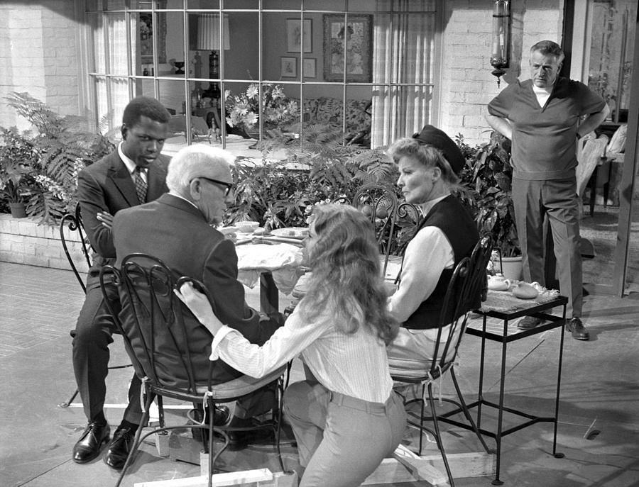 On The Set Of Guess Who's Coming To Dinner. Photograph by Globe Photos ...