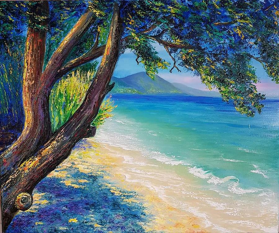 mediterranean sea painting