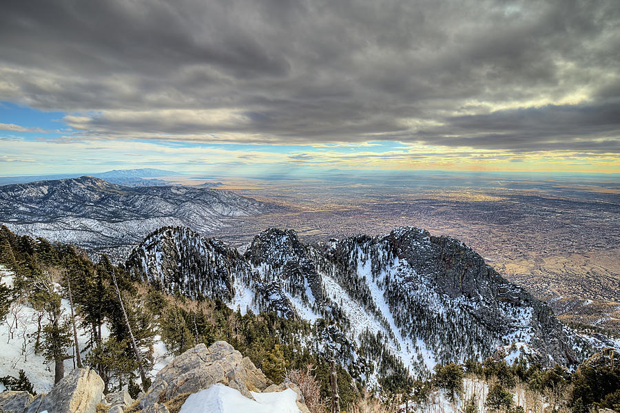 On Top of the World Sandia Peak Photograph by JC Findley