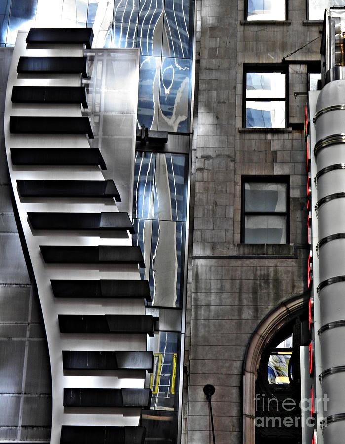 Architecture Photograph - On West 42nd Street 2 by Sarah Loft