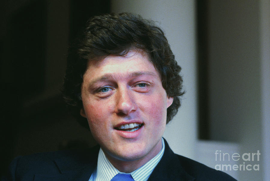 Bill Clinton Photograph - Once Governor Bill Clinton by Bettmann
