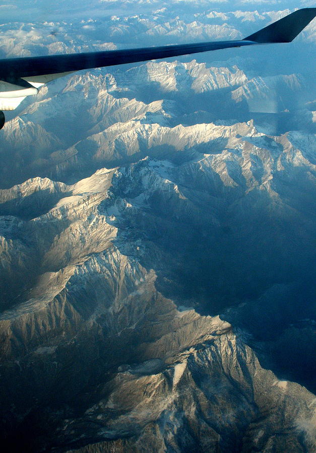 Once-lifetime Plane Ride Over Himalayas Photograph by Matthieu Aubry - Matthieu.net