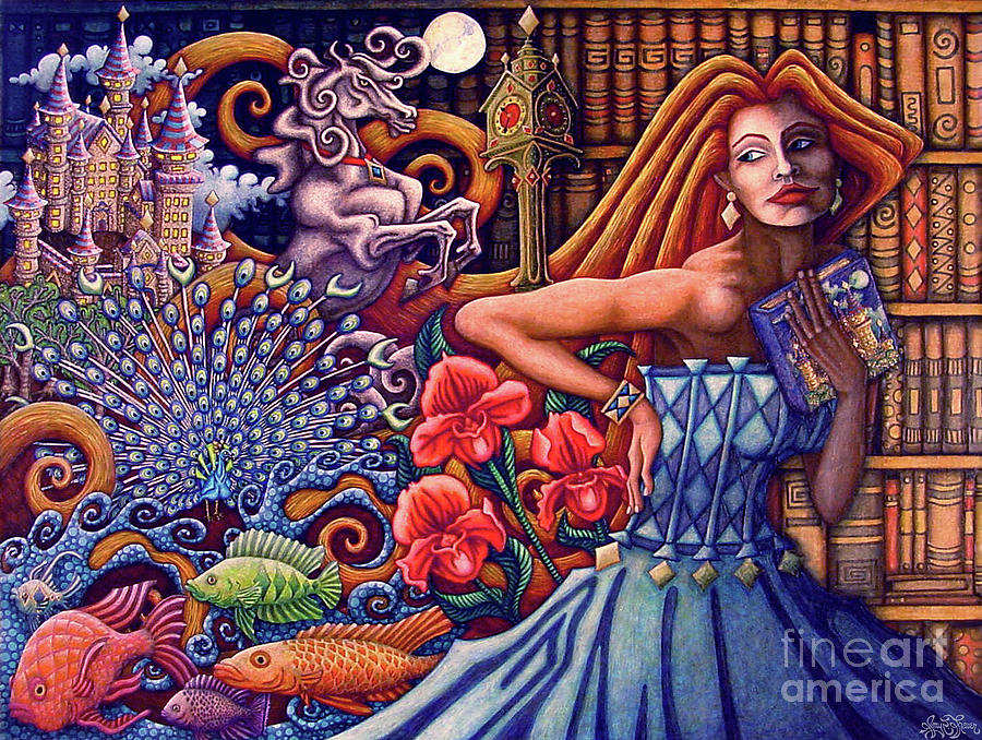Once Upon A Dream... Painting by Amy E Fraser