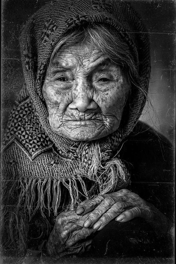 Vintage Photograph - One Century by Ali Khataw