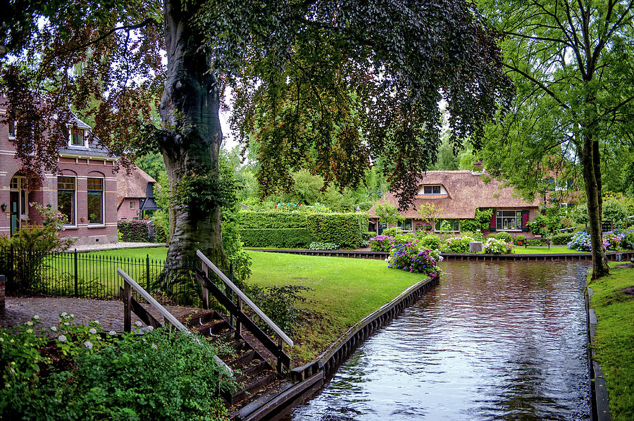 One Day in Giethoorn. The Netherlands Photograph by Jenny Rainbow