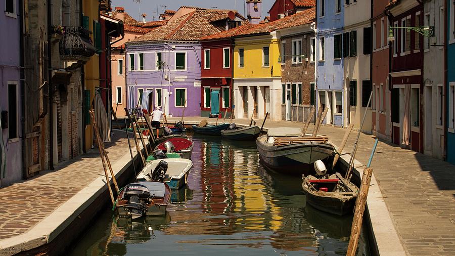 One Early Morning In Burano Photograph by Hany J