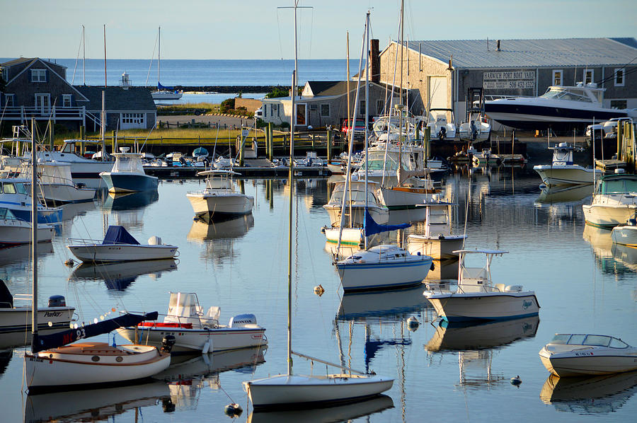 One Fine Day - Wychmere Harbor Photograph By Dianne Cowen Cape Cod And 