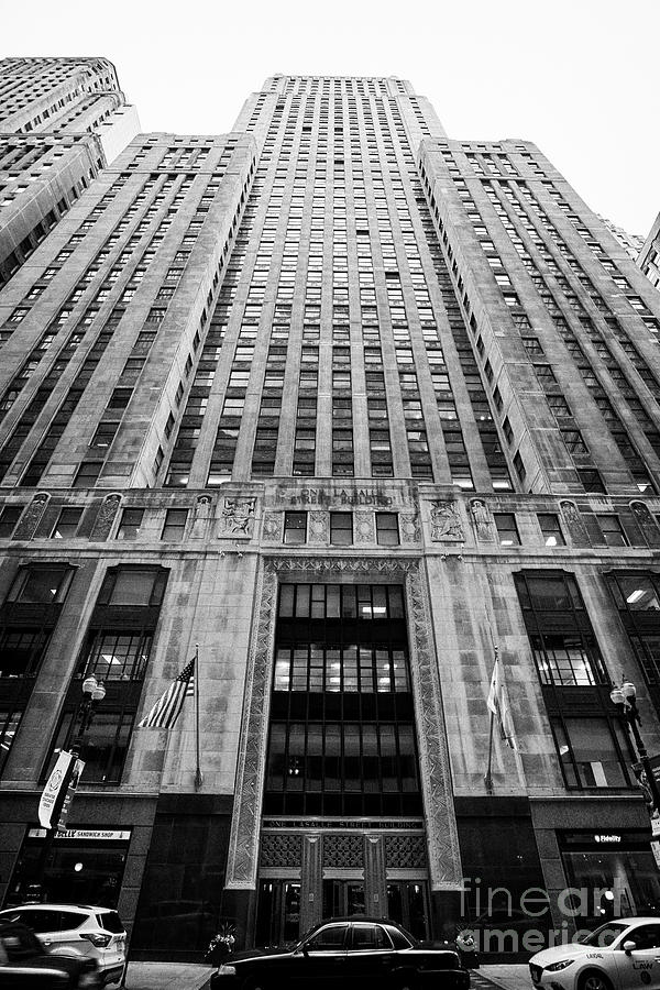 One lasalle street building Chicago Illinois USA Photograph by Joe Fox ...