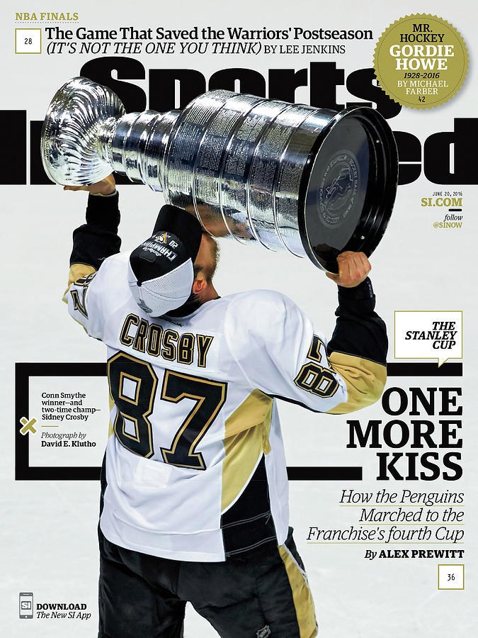One More Kiss How The Penguins Marched To The Franchises Sports Illustrated Cover Photograph by Sports Illustrated