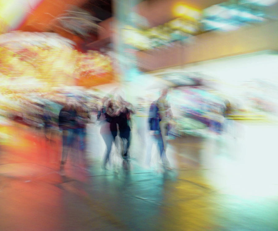 One Night on Fremont Street Photograph by Alex Lapidus