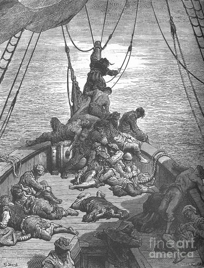 One Of Gustave Dorés Illustrations Drawing by Print Collector