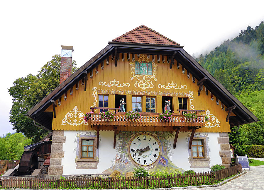 One Of The Black Forest Village Shops In The Black Forest Area Of Bavaria Germany Photograph by Rick Rosenshein