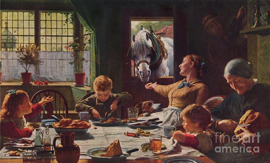 One Of The Family, 1880, 1938. Artist Drawing by Print Collector