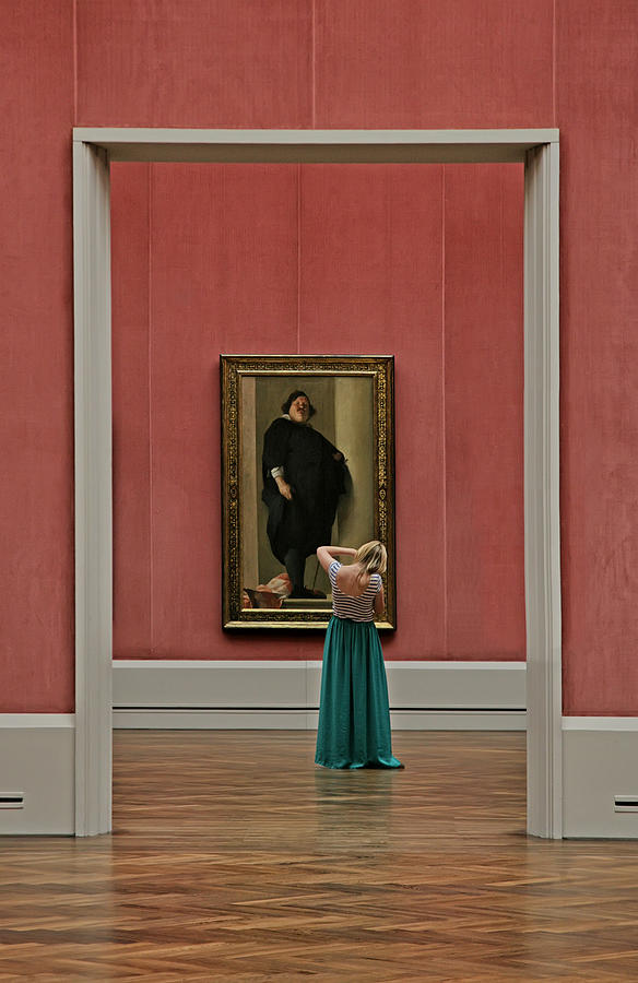 Museum Photograph - One Portrait In Other One... by Racho