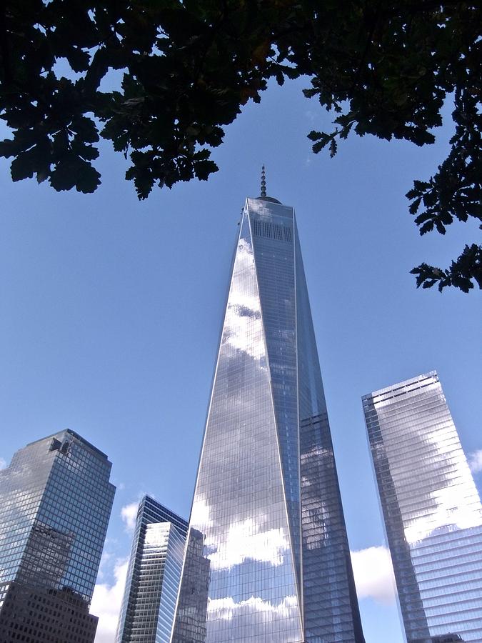 One World Trade Center Photograph by Kathy Ozzard Chism