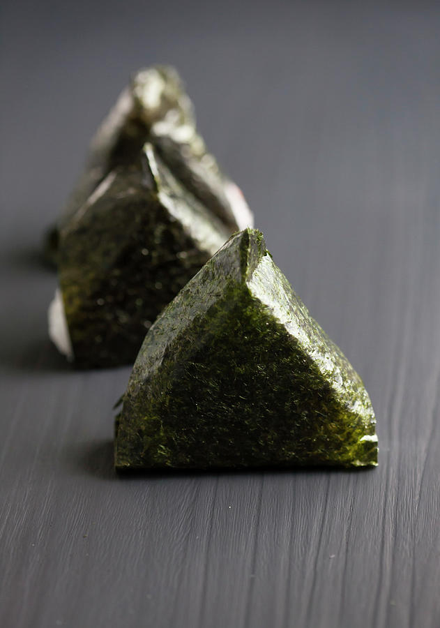 Onigiri Filled With Tuna And Mayonnaise japan Photograph by Martina Schindler