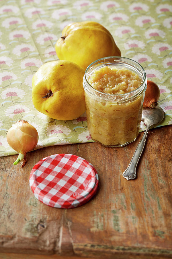 Onion And Quince Chutney Photograph by Meike Bergmann