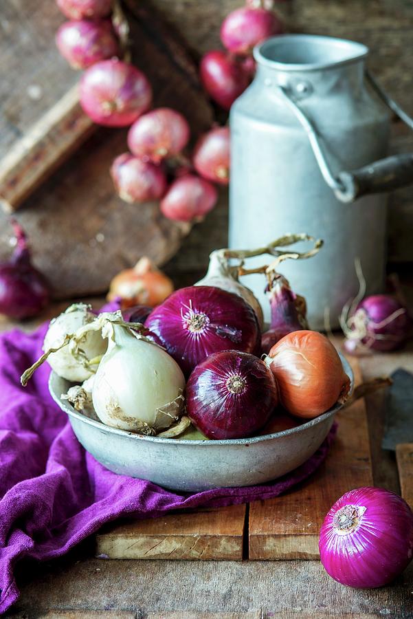 Onions Photograph by Irina Meliukh