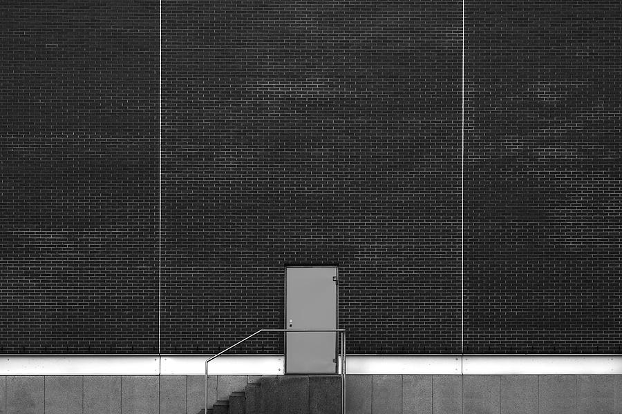 Architecture Photograph - Only A Door by Rolf Endermann