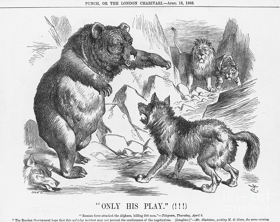 Only His Play, 1885. Artist Joseph Swain Drawing by Print Collector