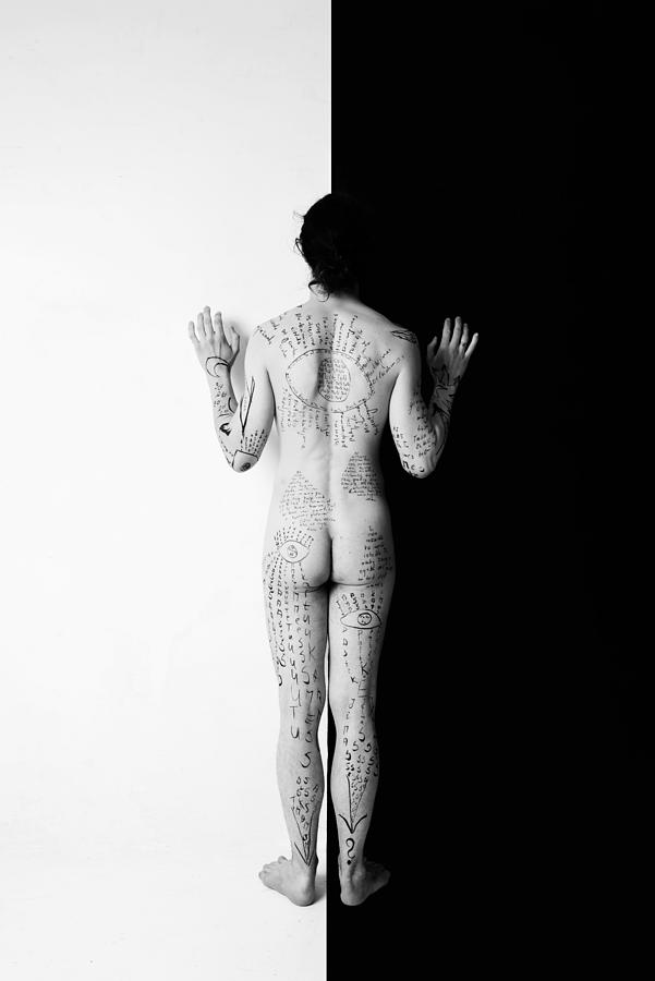 Nude Photograph - Only Words by Ieva Jukstaite
