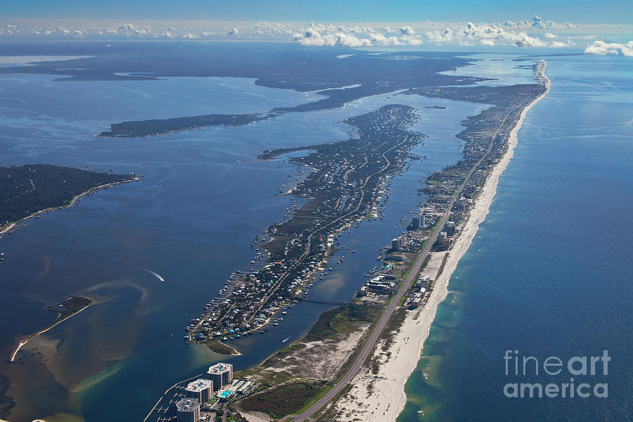Ono Island-5326 Photograph by Gulf Coast Aerials -
