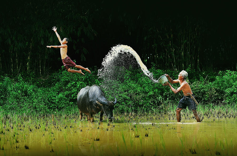 Action Photograph - Oops! by Hardibudi Action Photograph - Oops! by Hardibudi