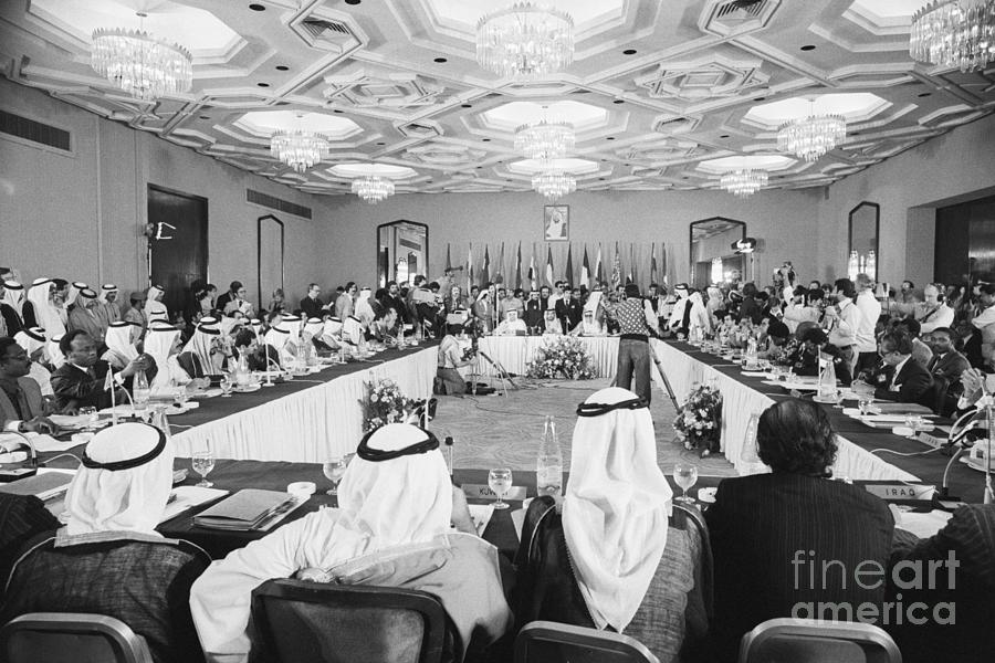 Opec Conference In Abu Dhabi Photograph by Bettmann