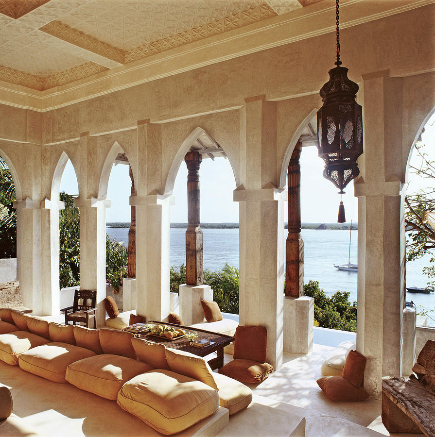 Open Air Living Room In Lamu Photograph by Tim Beddow Open Air Living Room In Lamu Photograph by Tim Beddow