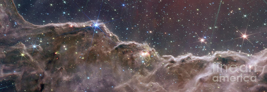Open Star Cluster In Carina Nebula Photograph by Nasa,esa,csa,stsci/science Photo Library