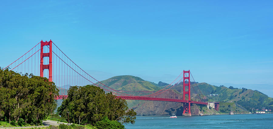 Open The Golden Gate Photograph by Marcy Wielfaert