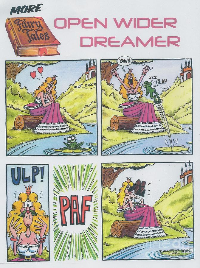 Open Wider Dreamer Painting by Don Martin