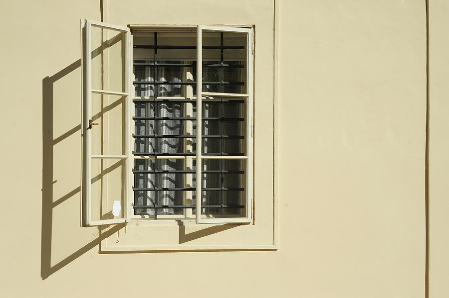 Open Window in Prague Lesser Town Photograph by Jenny Rainbow
