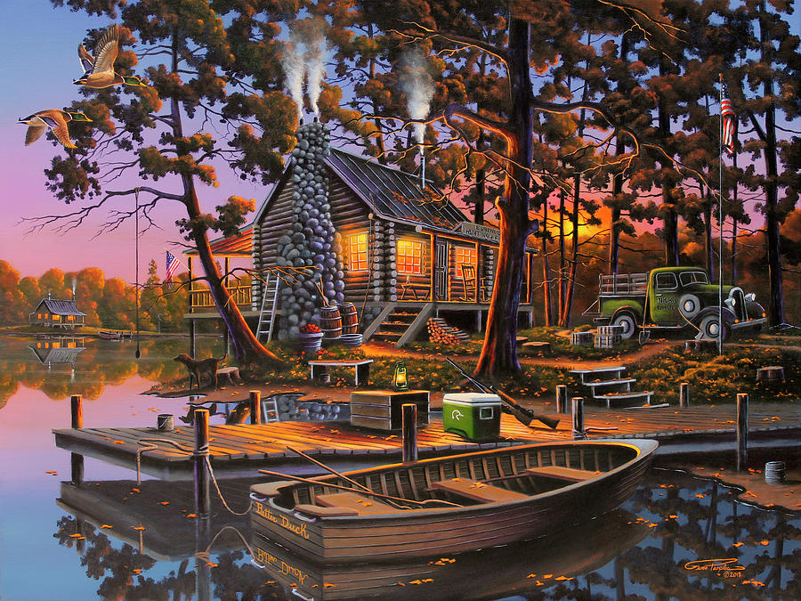 Wildlife Painting - Opening Day by Geno Peoples